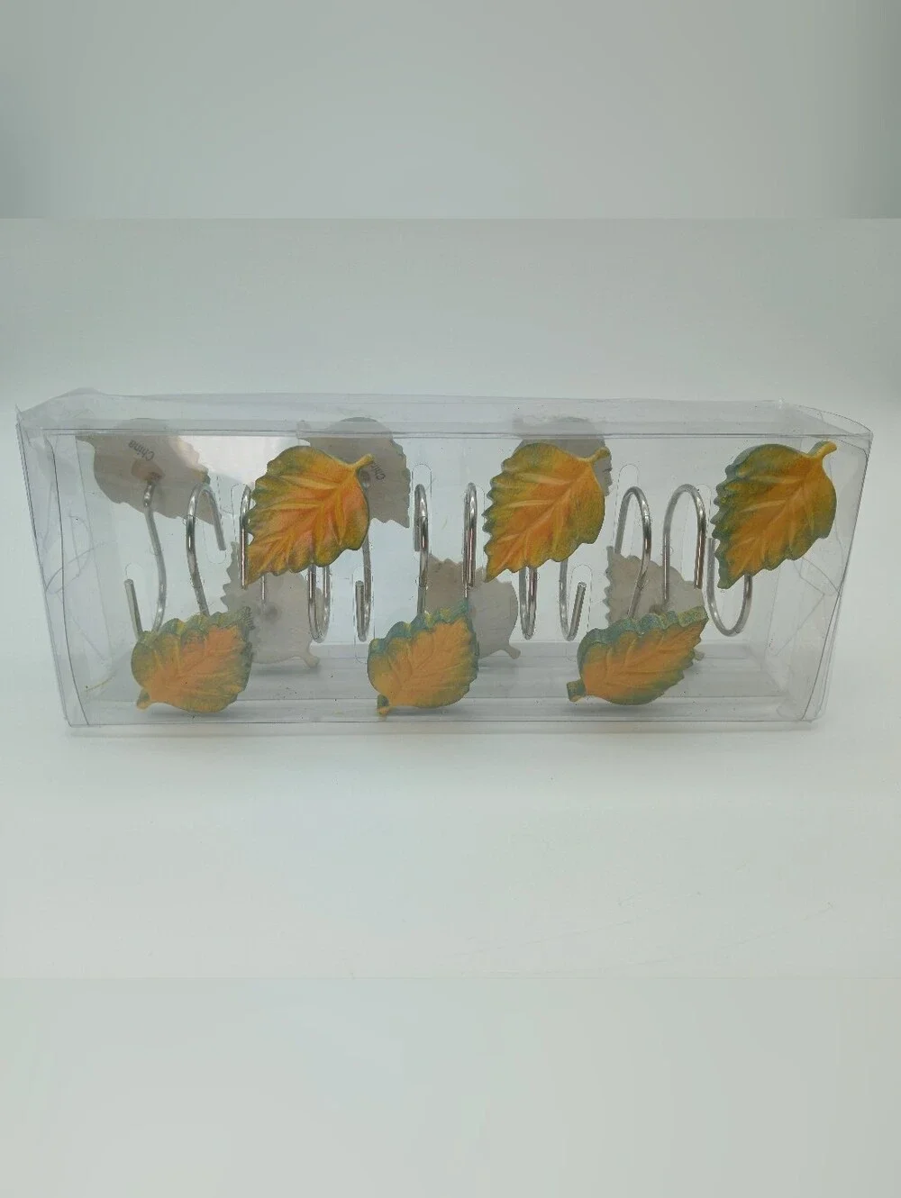 Autumn Leaf Shower Curtain Hooks - Set of 12